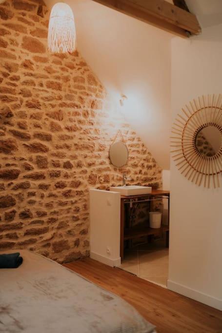 Plouhinec  Gite Naturia - Chaumiere De Berringue מראה חיצוני תמונה